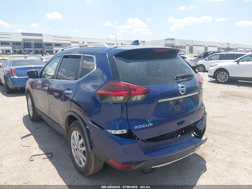 2020 Nissan Rogue VIN KNMAT2MT1LP508887 IAAI salvage auction — REAR END, Salvage Title, sold $25 on 2026-08-01 (photo 3)