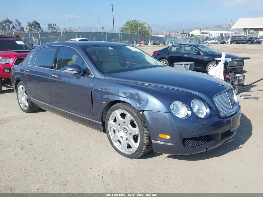 2007 Bentley Continental VIN SCBBR93W07C047785 IAAI salvage auction — RIGHT FRONT, Salvage (California), sold $11,450 on 2026-07-22 (photo 1)