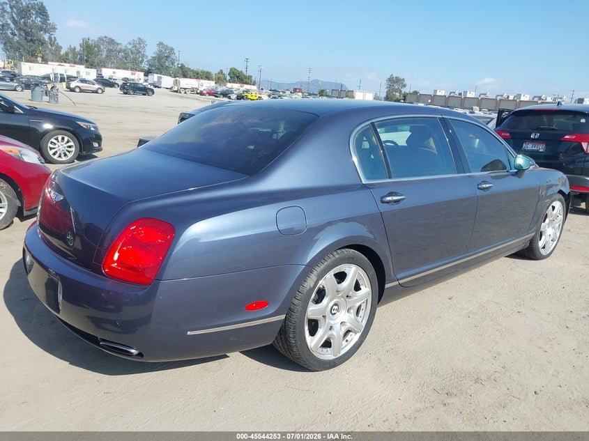 2007 Bentley Continental VIN SCBBR93W07C047785 IAAI salvage auction — RIGHT FRONT, Salvage (California), sold $11,450 on 2026-07-22 (photo 4)