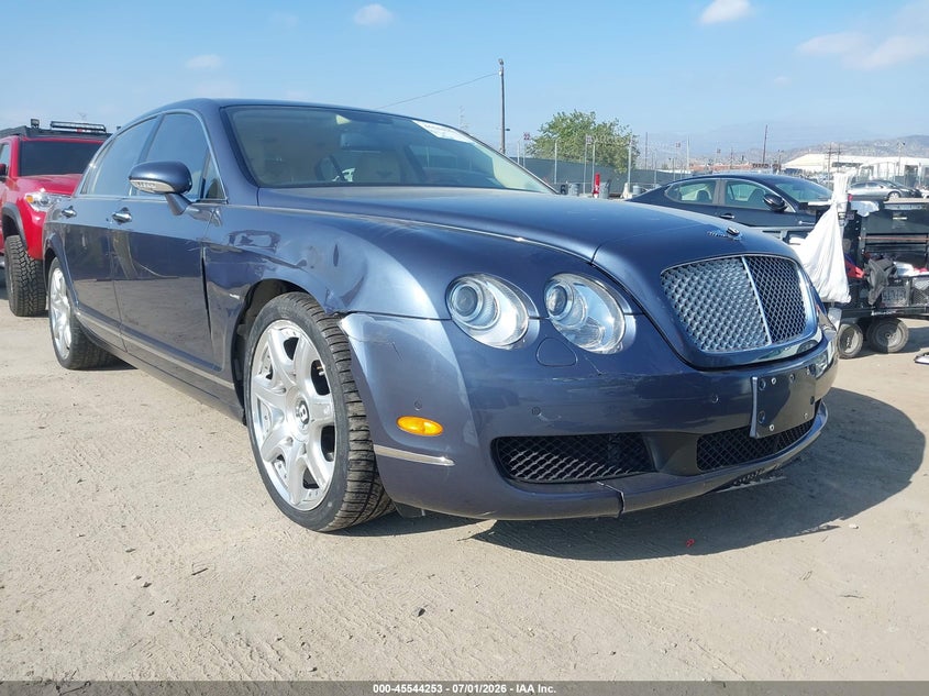 2007 Bentley Continental VIN SCBBR93W07C047785 IAAI salvage auction — RIGHT FRONT, Salvage (California), sold $11,450 on 2026-07-22 (photo 6)