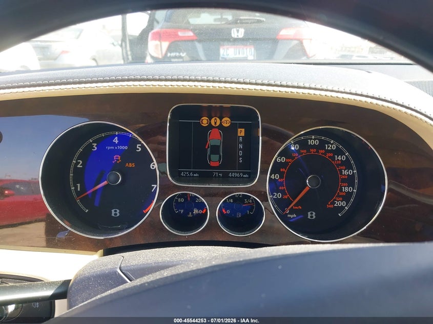 2007 Bentley Continental VIN SCBBR93W07C047785 IAAI salvage auction — RIGHT FRONT, Salvage (California), sold $11,450 on 2026-07-22 (photo 7)