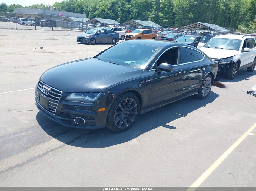 2013 Audi A7 VIN WAU3GAFC0DN075996 IAAI salvage auction — REAR END, Salvage (Connecticut), sold $1,400 on 2026-07-30 (photo 2)