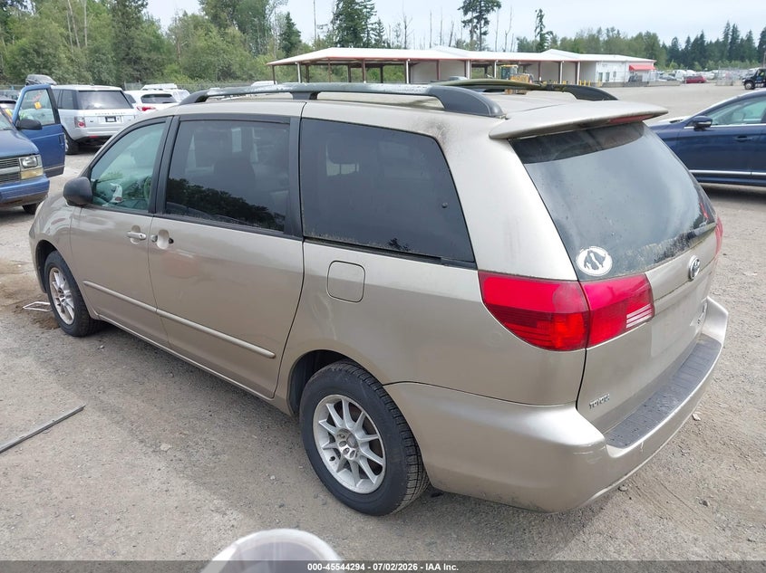 2004 Toyota Sienna VIN 5TDZA23CX4S195386 IAAI salvage auction — NORMAL WEAR, Clear (Washington), sold $875 on 2026-07-22 (photo 3)