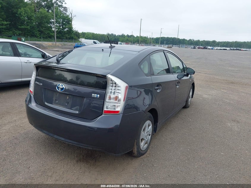 2011 Toyota Prius VIN JTDKN3DU0B5327612 IAAI salvage auction — NORMAL WEAR, Clear (District Of Columbia), sold $825 on 2026-07-29 (photo 4)