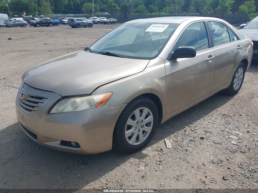 2007 Toyota Camry VIN JTNBE46K273006803 IAAI salvage auction — FRONT END, Clear (Massachusetts), sold $900 on 2026-07-12 (photo 2)