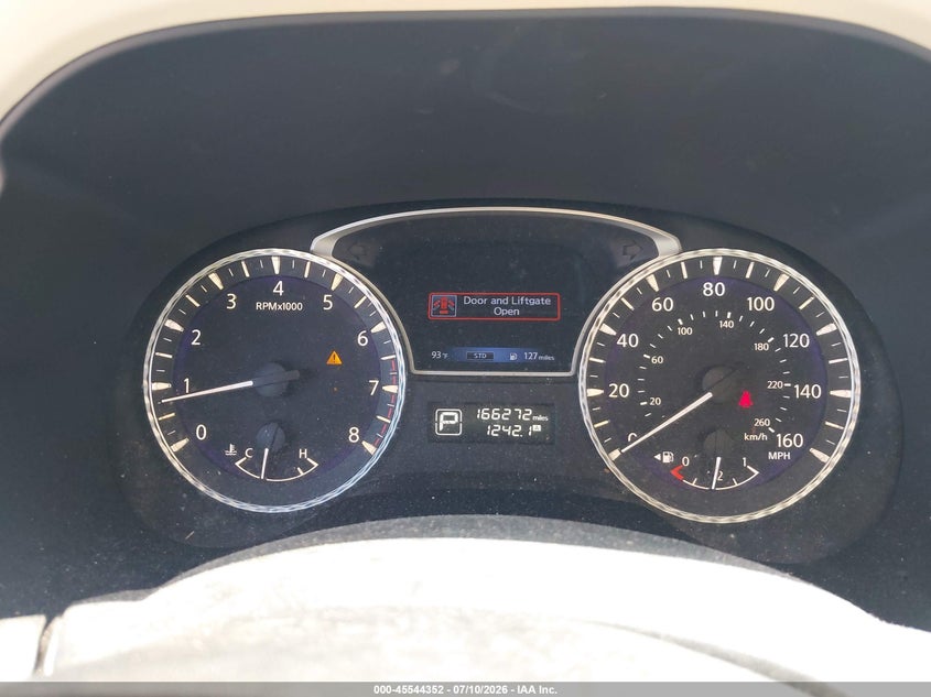 2015 Infiniti Qx60 VIN 5N1AL0MN7FC529112 IAAI salvage auction — FRONT & REAR, Salvage Title, sold $1,525 on 2026-09-02 (photo 7)