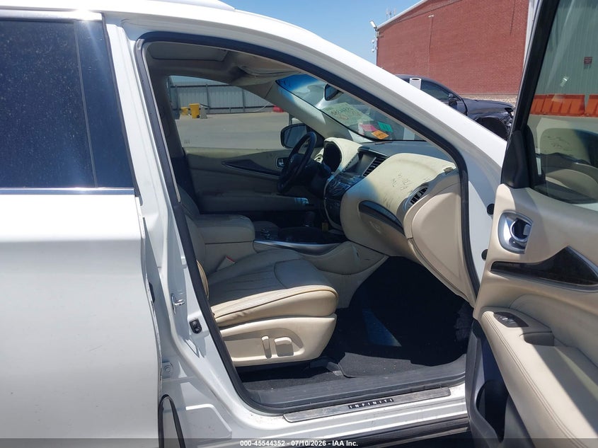 2015 Infiniti Qx60 VIN 5N1AL0MN7FC529112 IAAI salvage auction — FRONT & REAR, Salvage Title, sold $1,525 on 2026-09-02 (photo 5)