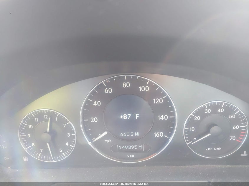 2007 Mercedes-benz E-class VIN WDBUF87XX7B178058 IAAI salvage auction — NORMAL WEAR, Clear (South Carolina), sold $450 on 2026-08-24 (photo 7)