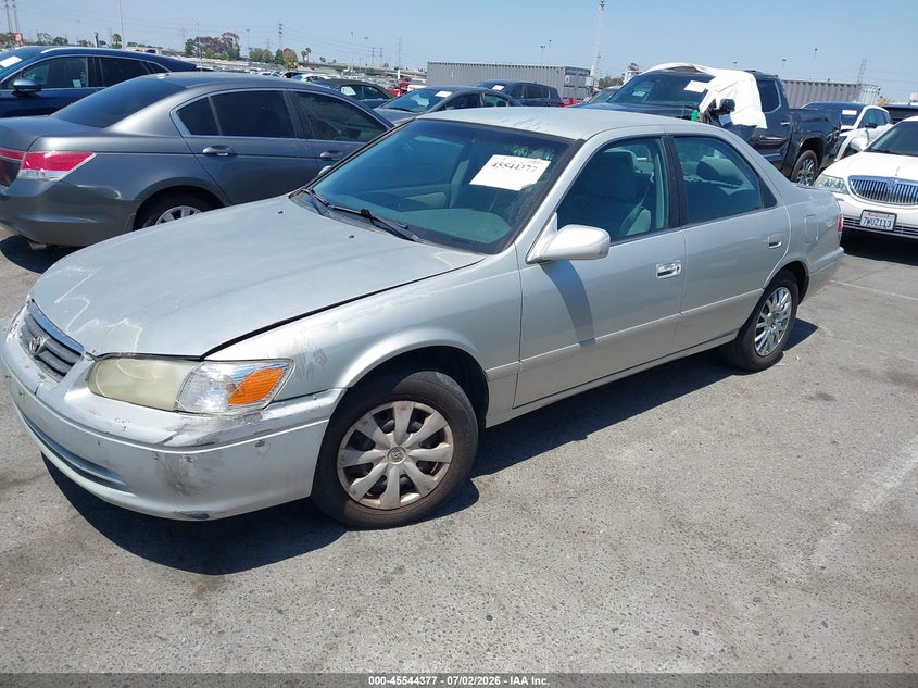 2001 Toyota Camry VIN 4T1BG22K41U828251 IAAI salvage auction — RIGHT FRONT, Salvage (California), sold $475 on 2026-07-09 (photo 2)
