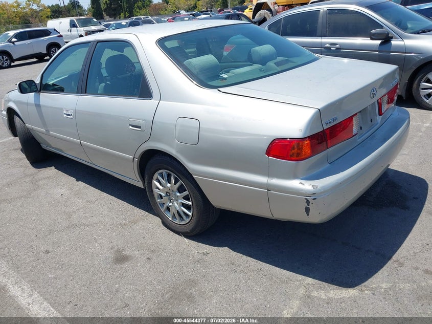 2001 Toyota Camry VIN 4T1BG22K41U828251 IAAI salvage auction — RIGHT FRONT, Salvage (California), sold $475 on 2026-07-09 (photo 3)