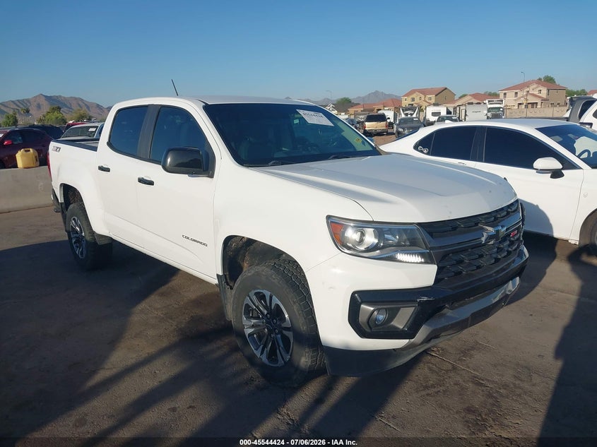 2021 Chevrolet Colorado VIN 1GCGTDEN8M1232556 — IAAI salvage auction photo