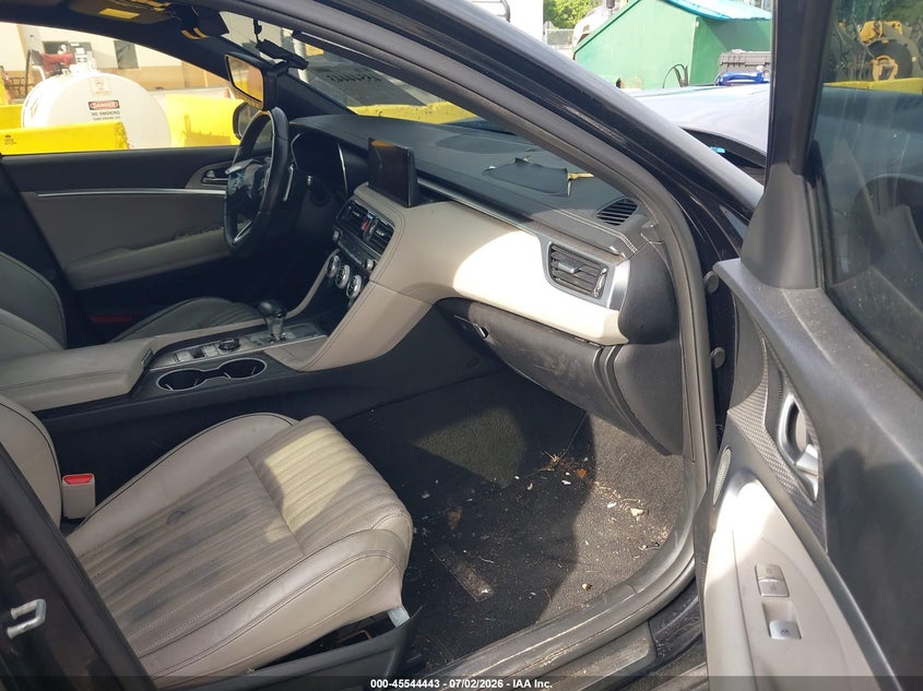 2022 Genesis G70 VIN KMTG54TE5NU081657 IAAI salvage auction — FRONT END, Salvage (Florida), sold $3,000 on 2026-07-09 (photo 5)