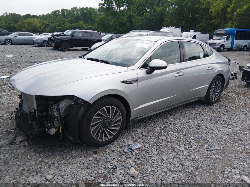 2024 Hyundai Sonata VIN KMHL34JJ9RA099312 IAAI salvage auction — FRONT END, Salvage Title, sold $10,250 on 2026-08-20 (photo 2)