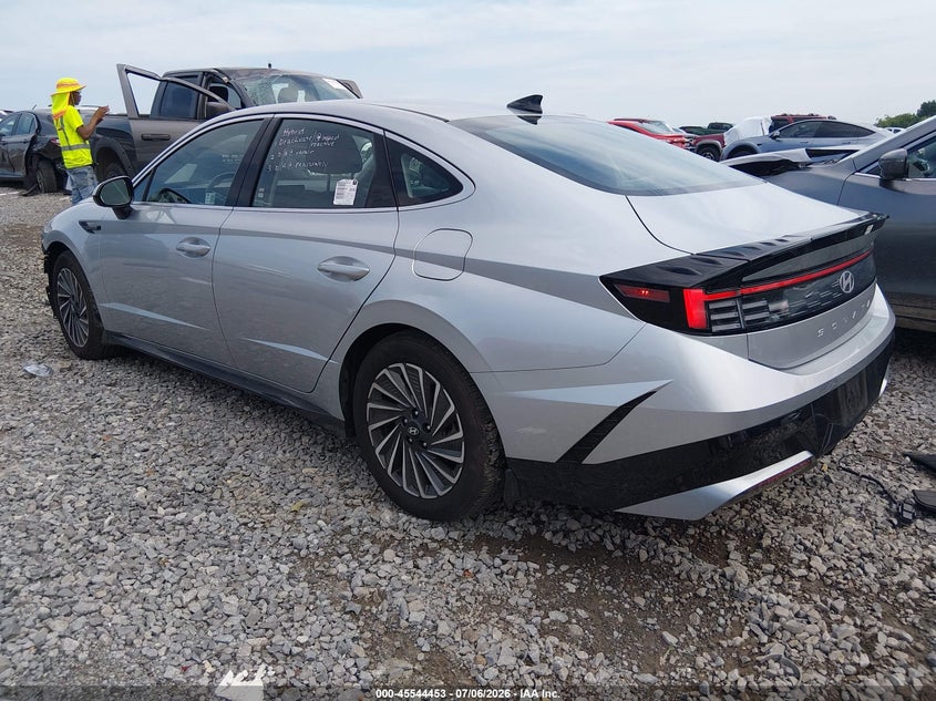 2024 Hyundai Sonata VIN KMHL34JJ9RA099312 IAAI salvage auction — FRONT END, Salvage Title, sold $10,250 on 2026-08-20 (photo 3)