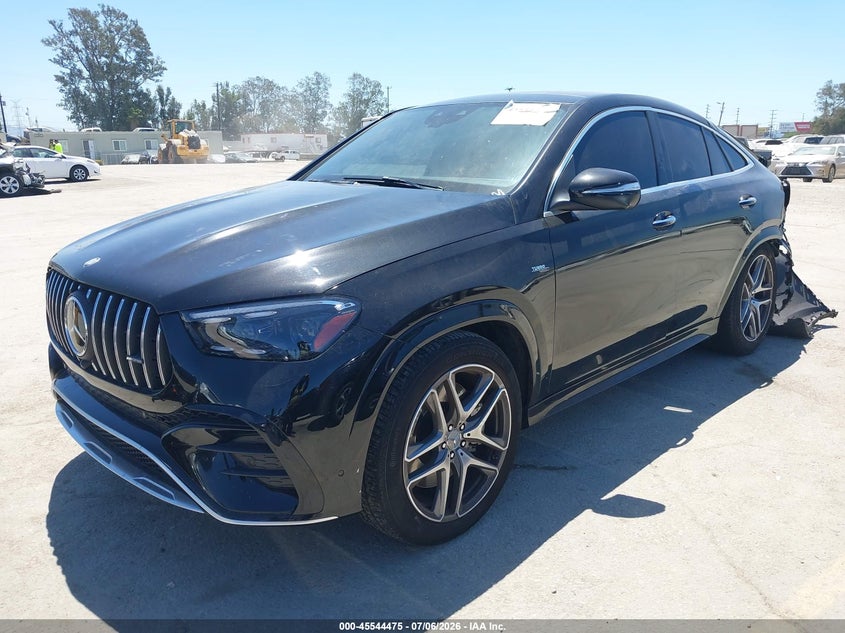 2024 Mercedes-benz Amg gle coupe VIN 4JGFD6BB7RB097968 IAAI salvage auction — LEFT REAR, Salvage Title, sold $45,750 on 2026-08-10 (photo 2)
