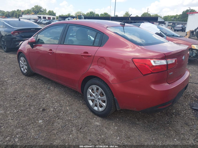 2015 Kia Rio VIN KNADM4A30F6424450 IAAI salvage auction — FRONT END, Salvage (Ohio), sold $850 on 2026-07-29 (photo 3)