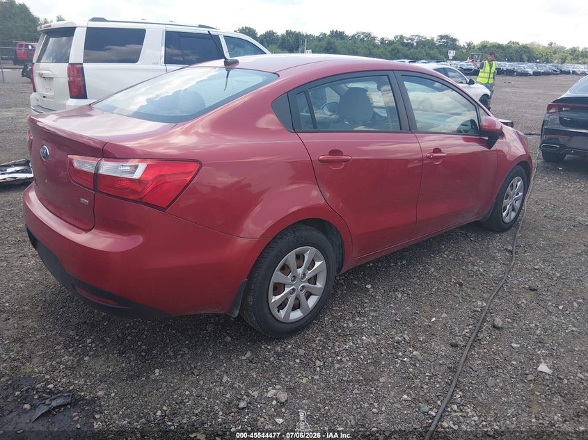 2015 Kia Rio VIN KNADM4A30F6424450 IAAI salvage auction — FRONT END, Salvage (Ohio), sold $850 on 2026-07-29 (photo 4)