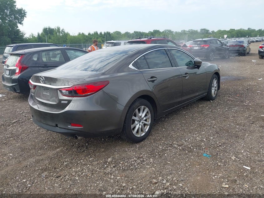 2017 Mazda 6 VIN JM1GL1U55H1150502 IAAI salvage auction — LEFT REAR, Salvage (Ohio), sold $125 on 2026-07-29 (photo 4)