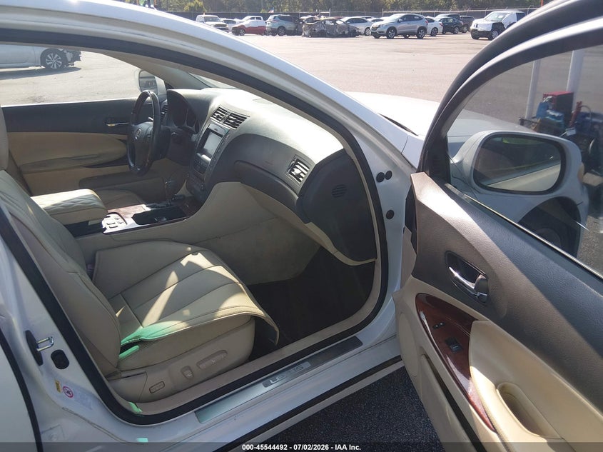 2010 Lexus Gs 350 VIN JTHBE1KS6A0047483 IAAI salvage auction — FRONT END, Clear (Virginia), sold $1,125 on 2026-07-29 (photo 5)