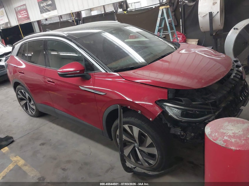 2022 Volkswagen Id.4 VIN WVGUNPE20NP062515 — IAAI salvage auction photo