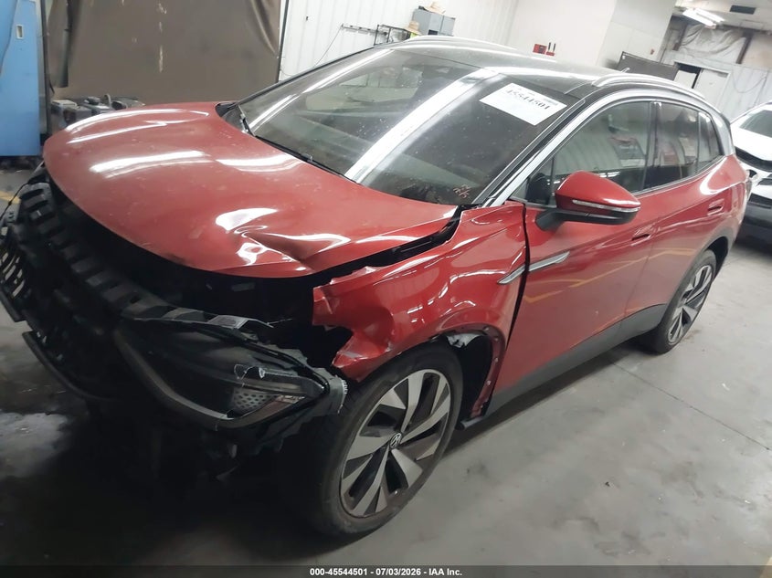 2022 Volkswagen Id.4 VIN WVGUNPE20NP062515 IAAI salvage auction — FRONT END, Salvage Title, sold $9,200 on 2026-07-16 (photo 2)