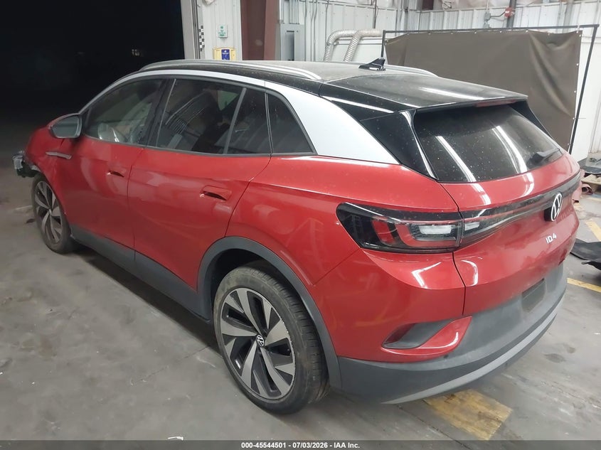 2022 Volkswagen Id.4 VIN WVGUNPE20NP062515 IAAI salvage auction — FRONT END, Salvage Title, sold $9,200 on 2026-07-16 (photo 3)