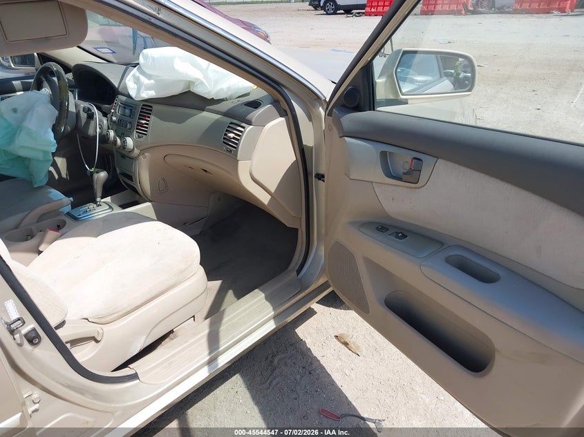 2007 Kia Optima VIN KNAGE124475102370 IAAI salvage auction — FRONT END, Salvage (Texas), sold $225 on 2026-07-28 (photo 5)