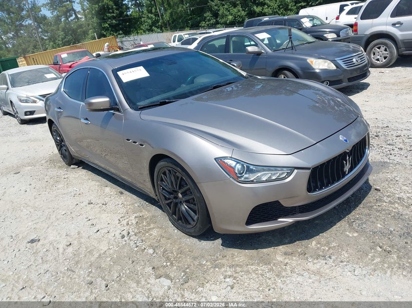 2015 Maserati Ghibli VIN ZAM57XSA8F1162196 IAAI salvage auction — NORMAL WEAR, Repossession Paperwork (Georgia), sold $2,550 on 2026-07-28 (photo 1)