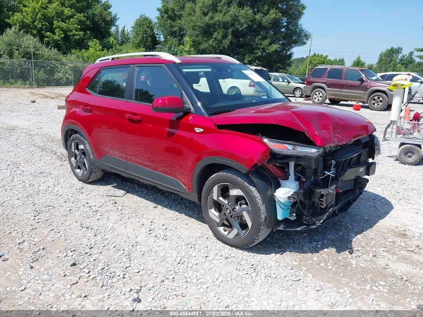 2025 Hyundai Venue VIN KMHRC8A38SU407237 IAAI salvage auction — FRONT END, Enterprise Vehicles Clear Only (Tennessee), sold $925 on 2026-07-08 (photo 1)
