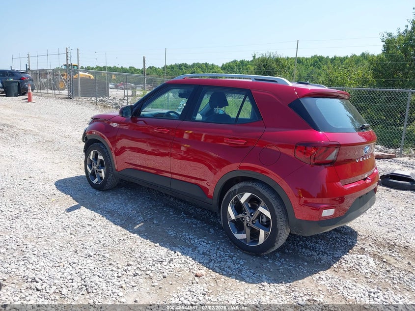 2025 Hyundai Venue VIN KMHRC8A38SU407237 IAAI salvage auction — FRONT END, Enterprise Vehicles Clear Only (Tennessee), sold $925 on 2026-07-08 (photo 3)