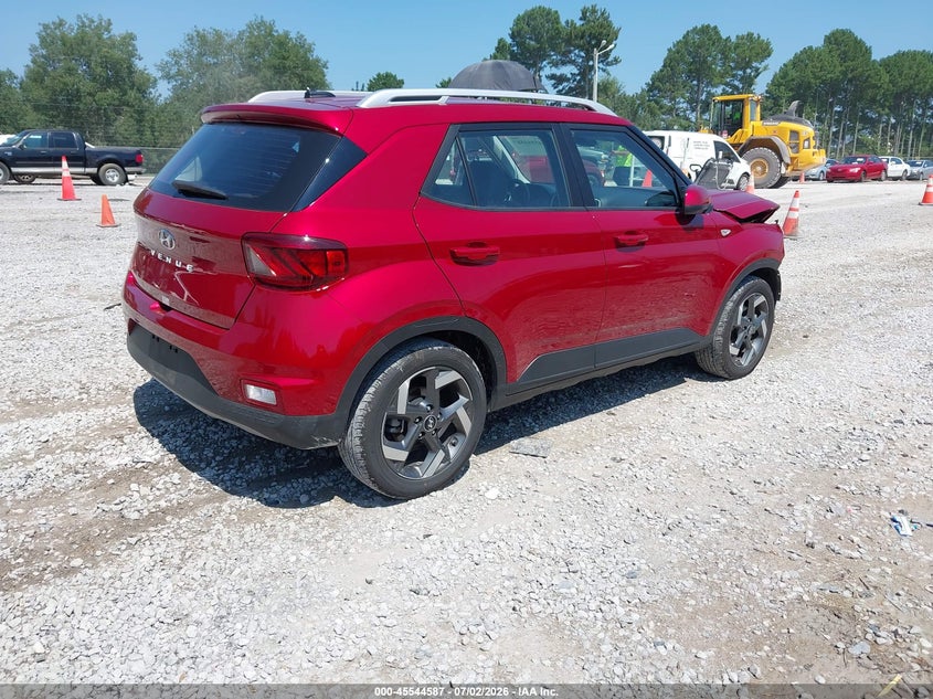 2025 Hyundai Venue VIN KMHRC8A38SU407237 IAAI salvage auction — FRONT END, Enterprise Vehicles Clear Only (Tennessee), sold $925 on 2026-07-08 (photo 4)