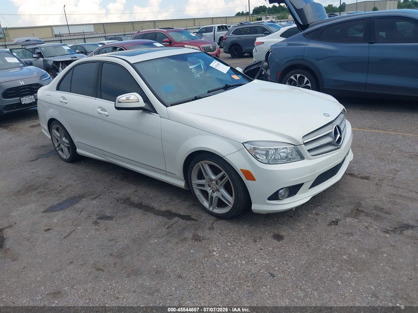 2008 Mercedes-benz C class VIN WDDGF54XX8R015751 IAAI salvage auction — FRONT END, Salvage (Texas), sold $750 on 2026-07-29 (photo 1)