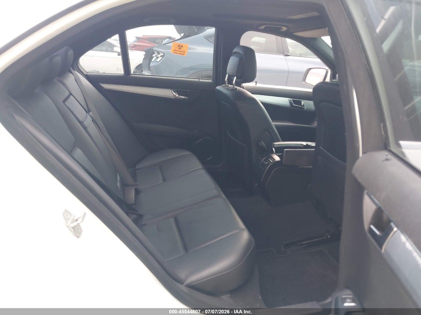 2008 Mercedes-benz C class VIN WDDGF54XX8R015751 IAAI salvage auction — FRONT END, Salvage (Texas), sold $750 on 2026-07-29 (photo 8)