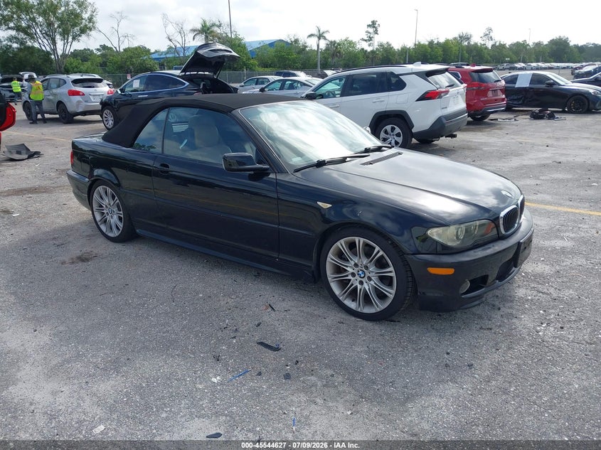 2006 BMW 3 series VIN WBABW53436PZ42186 IAAI salvage auction — WATER/FLOOD, Rebuildable (Florida), sold $3,600 on 2026-08-10 (photo 1)
