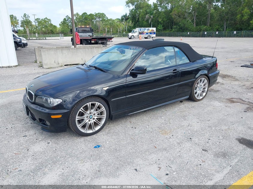 2006 BMW 3 series VIN WBABW53436PZ42186 IAAI salvage auction — WATER/FLOOD, Rebuildable (Florida), sold $3,600 on 2026-08-10 (photo 2)