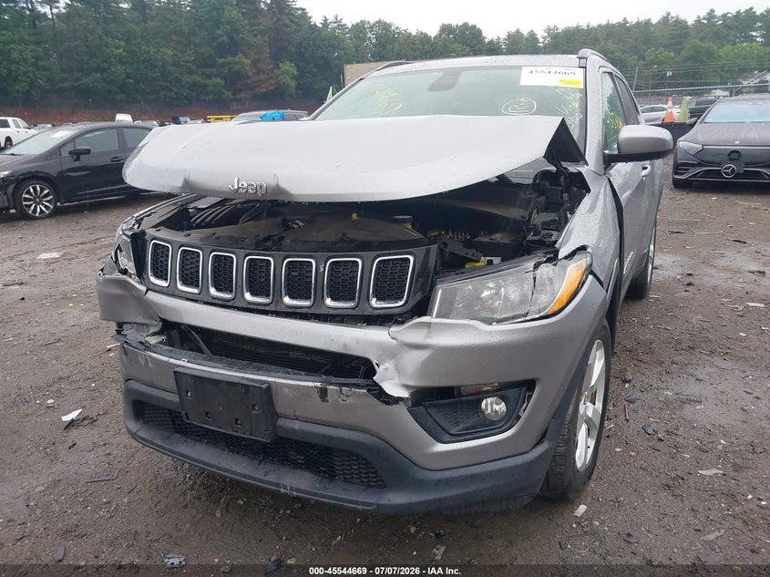 2018 Jeep Compass VIN 3C4NJDBB8JT113420 IAAI salvage auction — FRONT END, Salvage (Massachusetts), sold $625 on 2026-09-10 (photo 6)