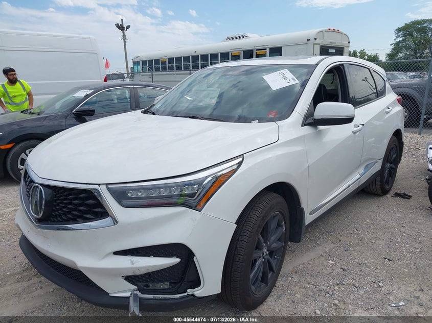 2020 Acura Rdx VIN 5J8TC2H71LL010638 IAAI salvage auction — LEFT FRONT, Salvage (Illinois), sold $13,800 on 2026-08-25 (photo 2)