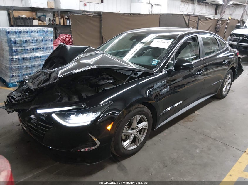 2021 Hyundai Sonata VIN 5NPEG4JAXMH068752 IAAI salvage auction — FRONT & REAR, Salvage Title, sold $575 on 2026-07-28 (photo 2)