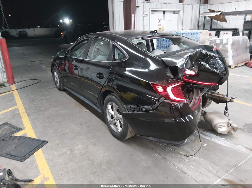 2021 Hyundai Sonata VIN 5NPEG4JAXMH068752 IAAI salvage auction — FRONT & REAR, Salvage Title, sold $575 on 2026-07-28 (photo 3)