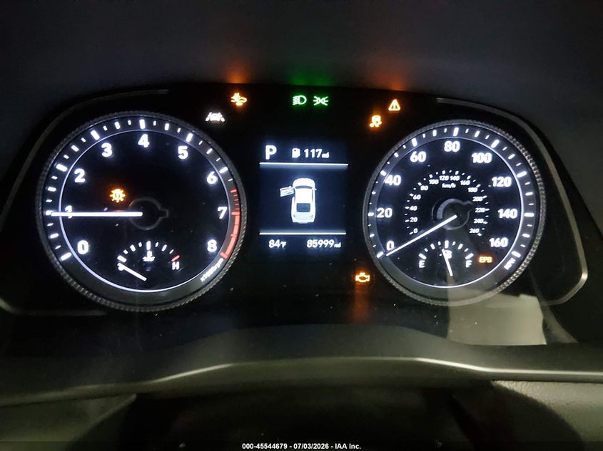 2021 Hyundai Sonata VIN 5NPEG4JAXMH068752 IAAI salvage auction — FRONT & REAR, Salvage Title, sold $575 on 2026-07-28 (photo 7)