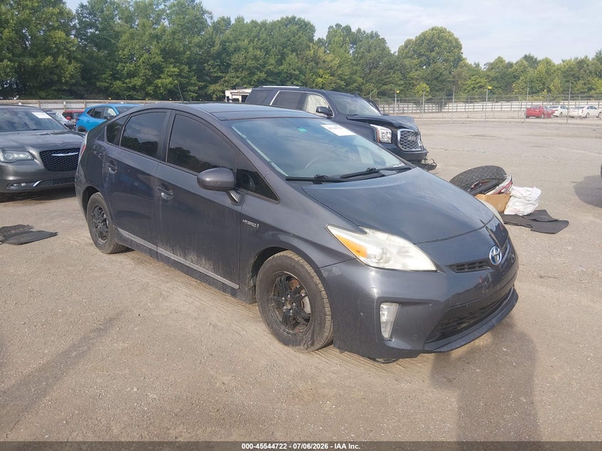 2014 Toyota Prius VIN JTDKN3DU4E1782605 IAAI salvage auction — NORMAL WEAR, Clear (Montana), sold $75 on 2026-07-29 (photo 1)