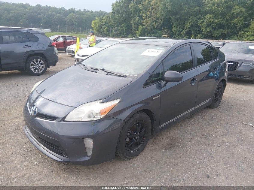 2014 Toyota Prius VIN JTDKN3DU4E1782605 IAAI salvage auction — NORMAL WEAR, Clear (Montana), sold $75 on 2026-07-29 (photo 2)