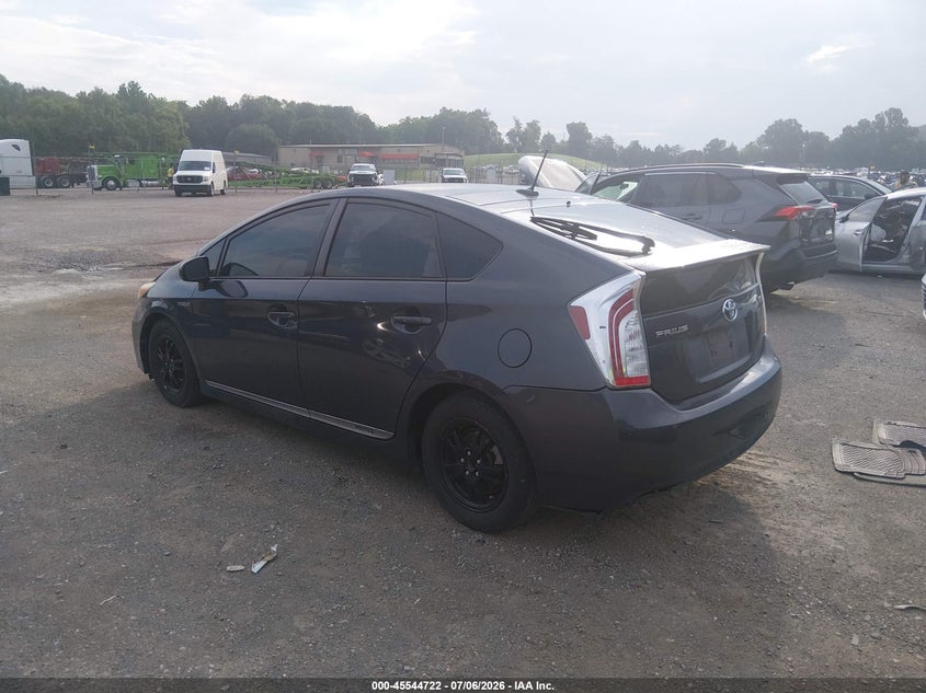 2014 Toyota Prius VIN JTDKN3DU4E1782605 IAAI salvage auction — NORMAL WEAR, Clear (Montana), sold $75 on 2026-07-29 (photo 3)