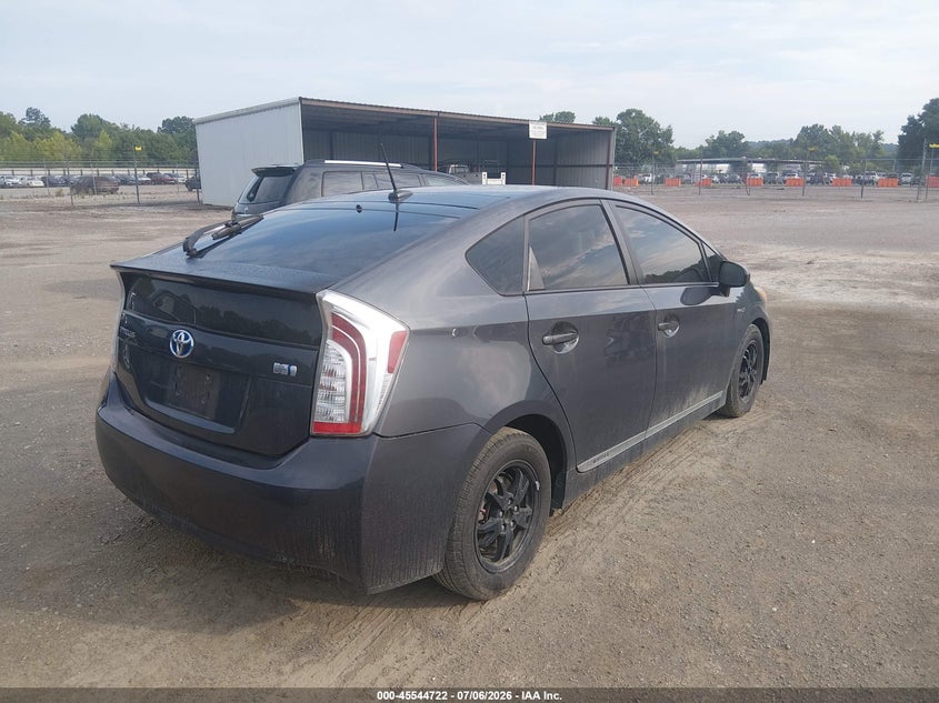 2014 Toyota Prius VIN JTDKN3DU4E1782605 IAAI salvage auction — NORMAL WEAR, Clear (Montana), sold $75 on 2026-07-29 (photo 4)