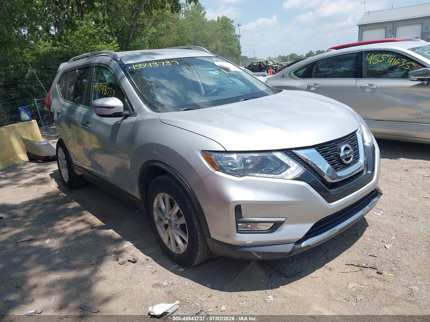 2017 Nissan Rogue VIN KNMAT2MVXHP526331 IAAI salvage auction — REAR END, Salvage Title, sold $1,950 on 2026-07-29 (photo 1)