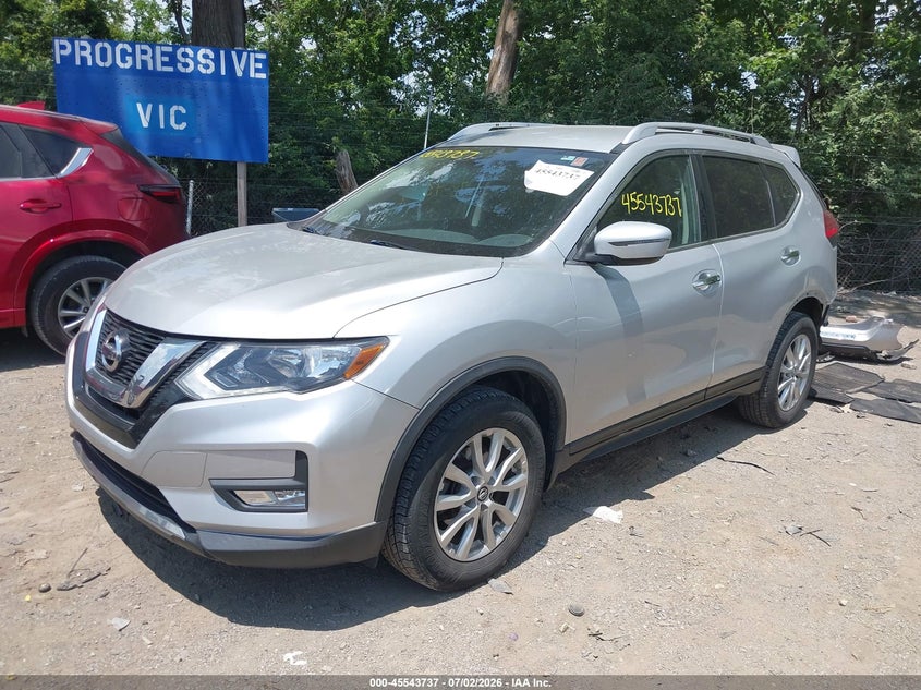 2017 Nissan Rogue VIN KNMAT2MVXHP526331 IAAI salvage auction — REAR END, Salvage Title, sold $1,950 on 2026-07-29 (photo 2)