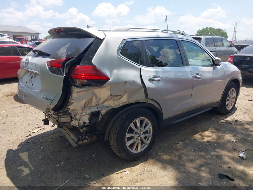 2017 Nissan Rogue VIN KNMAT2MVXHP526331 IAAI salvage auction — REAR END, Salvage Title, sold $1,950 on 2026-07-29 (photo 6)