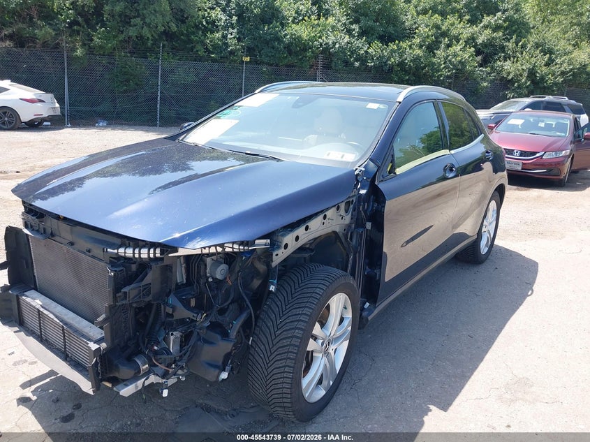 2018 Mercedes-benz Gla-klasse VIN WDCTG4GBXJJ441647 IAAI salvage auction — FRONT END, Salvage (Pennsylvania), sold $3,650 on 2026-07-10 (photo 2)