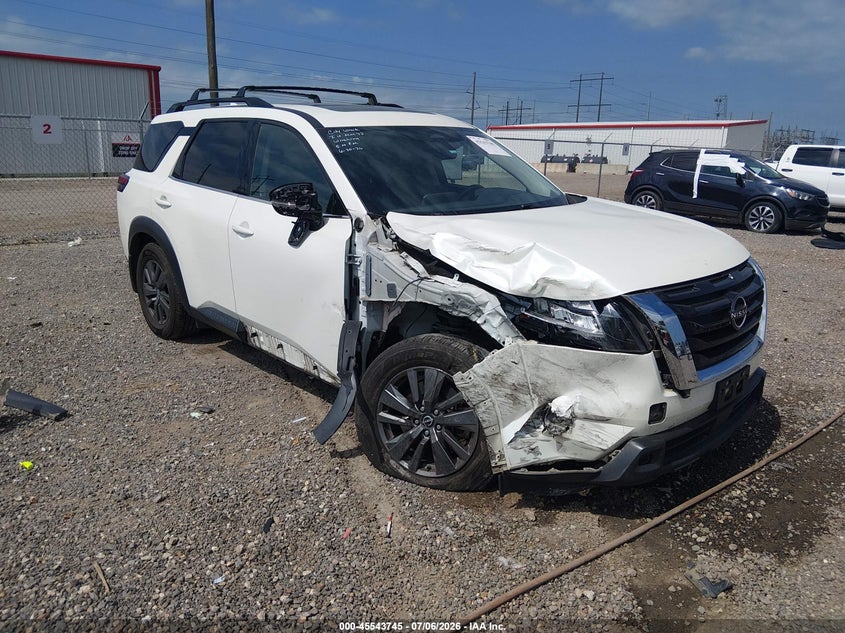 2022 Nissan Pathfinder VIN 5N1DR3BB7NC240655 — IAAI salvage auction photo