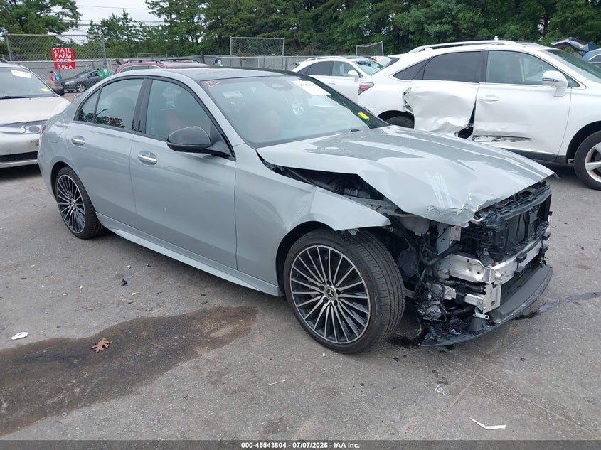 2025 Mercedes-benz C-klasse VIN W1KAF4HB9SR256884 — IAAI salvage auction photo